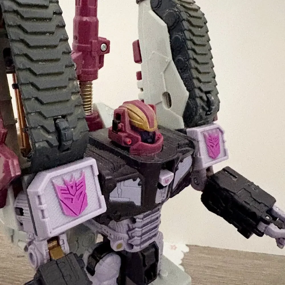 Vintage Hasbro 2001 Transformers Galvatron Armada Tank - Figure ONLY EUC